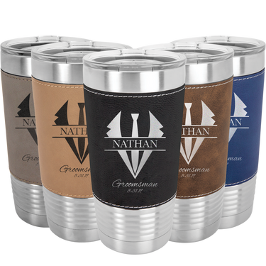 20 oz Groomsmen Tumbler and Best Man Gift